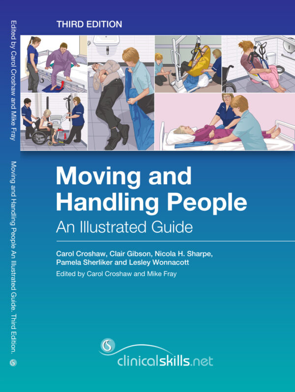 clinicalskills.net moving and handling people book cover